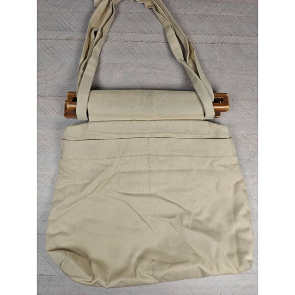 Vintage Oakmont CC Embroidered Golf Tote Bag Wooden Handle Adjustable Strap - Picture 3 of 8